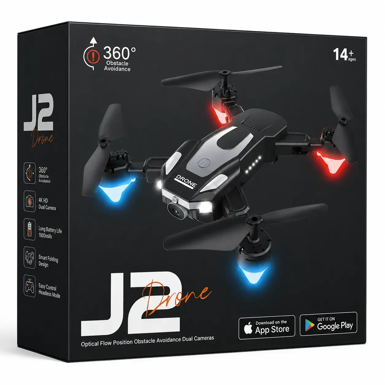 J2 Smart Foldable Drone